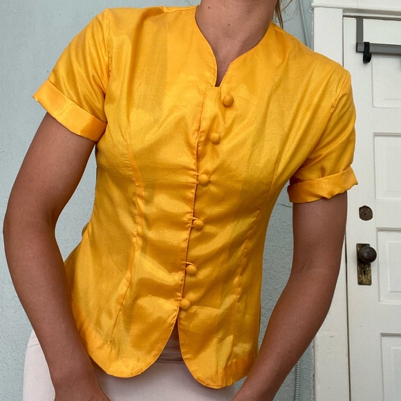 Handmade Silk Top - Picture 8 of 9